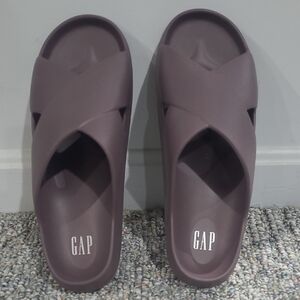 GAP Mauve Slide Sandals